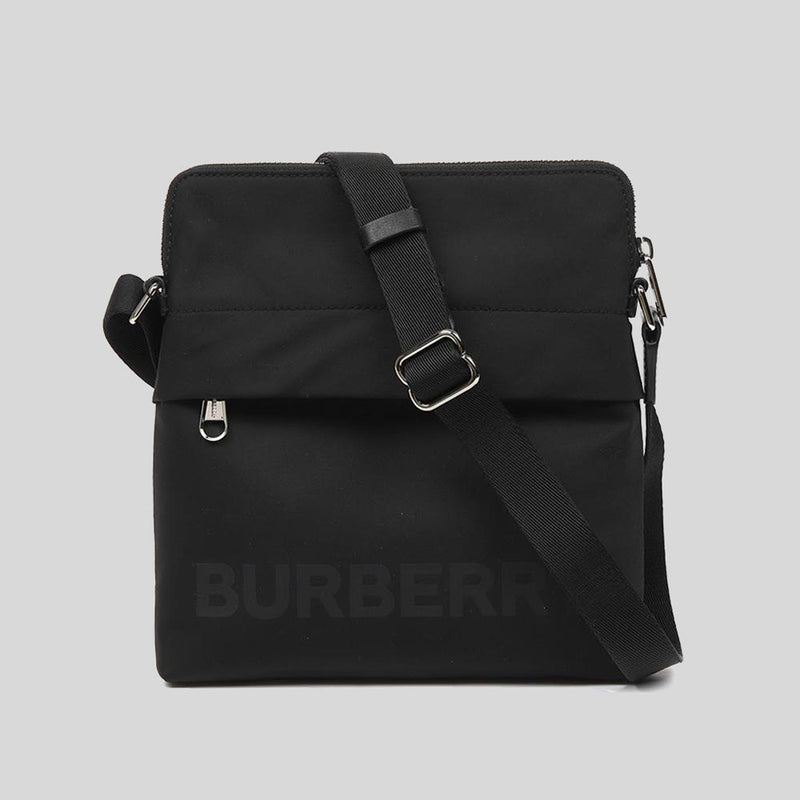 Burberry Men's Neo Nylon Crossbody Bag Black 80522531 lussocitta lusso citta