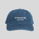 COACH Denim Baseball Hat CAA62