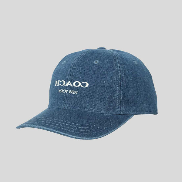 COACH Denim Baseball Hat CAA62