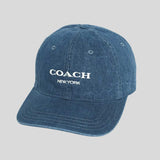 COACH Denim Baseball Hat CAA62