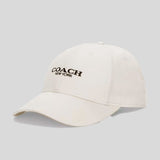 COACH Embroidered Baseball Hat Chalk CAA64