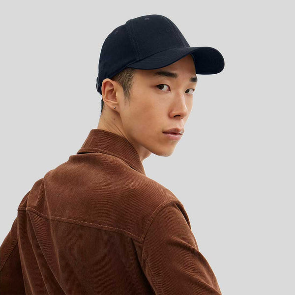 COACH Embroidered Baseball Hat Navy CAA64