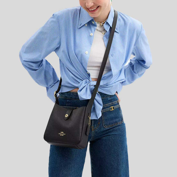 COACH Hadley Mini Crossbody Bag Black CAL60