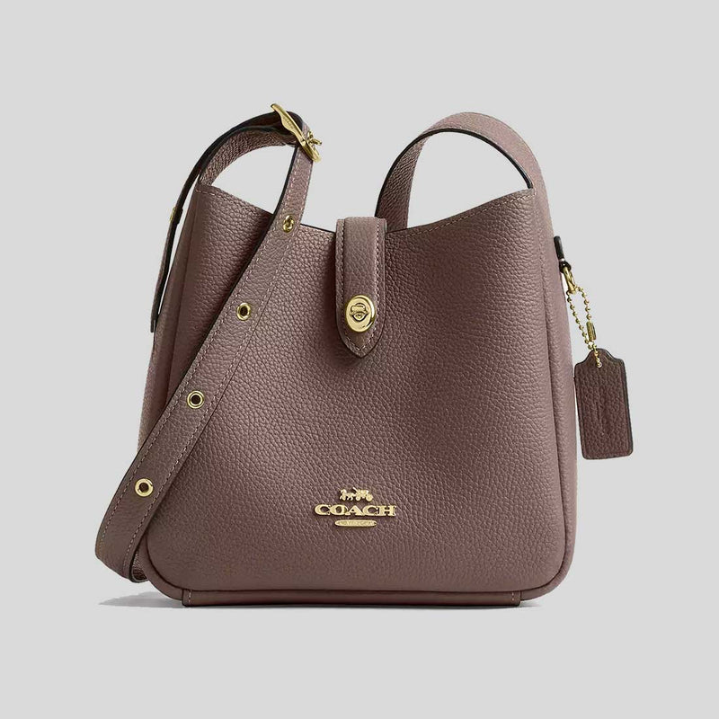 COACH Hadley Mini Crossbody Bag Dark Stone CAL60