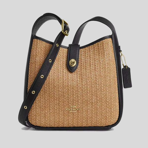 COACH Hadley Convertible Crossbody Bag Toast/Black CAL93
