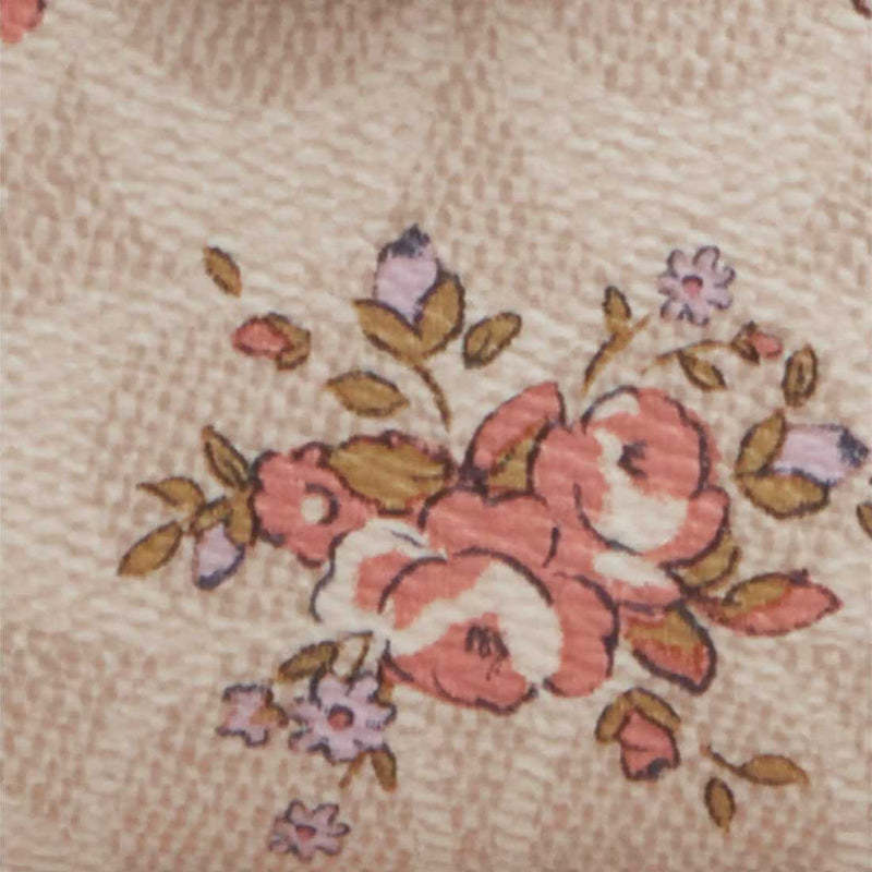 COACH Medium Corner Zip Wallet In Signature Canvas With Floral Print Sand Multi CAO99