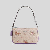 COACH Nolita 19 In Signature Canvas With Floral Print Sand Multi CAQ19