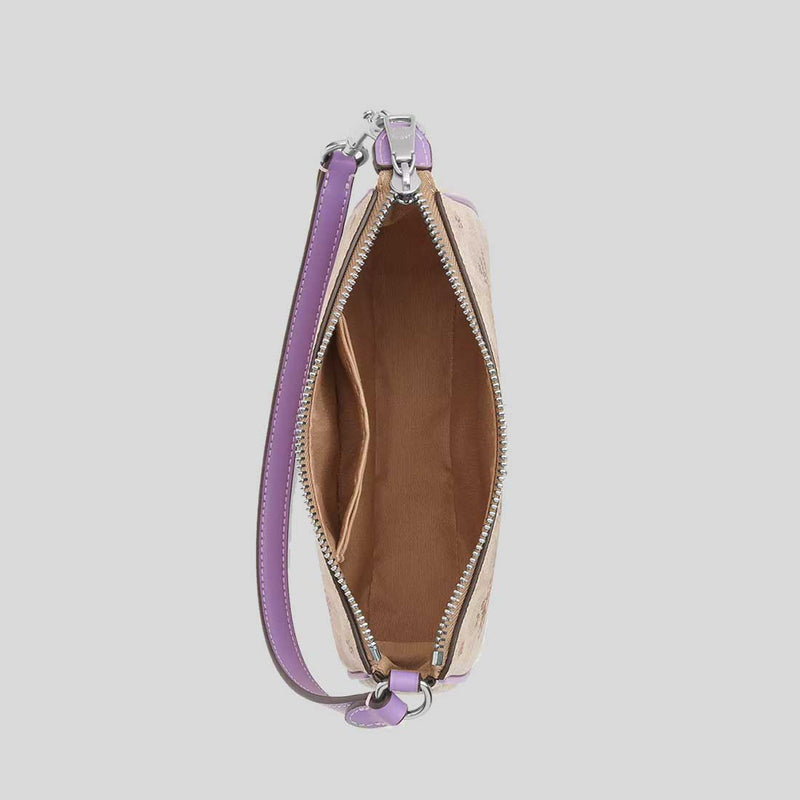 COACH Nolita 19 In Signature Canvas With Floral Print Sand Multi CAQ19