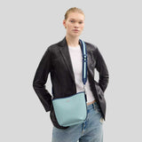 COACH City Bucket Bag In Colorblock Light Blue/Deep Blue CBA54