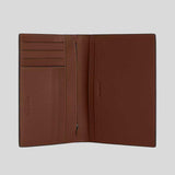 COACH Passport Card Case With Whipstitch Saddle CBE02