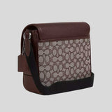 COACH Sprint Map Bag 25 In Signature Jacquard Oak/Maple CE534
