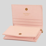 Salvatore Ferragamo Calf Leather Small Wallet On Chain Nylund Pink 0746681
