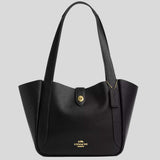 COACH Hadley Turnlock Tote Black CAL17