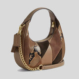 COACH Carmen Mini Crossbody Bag With Patchwork Mushroom Multi CCE62