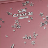 COACH Mini Jamie Camera Bag With Star Print Silver/Dusty Pink Multi CCI73