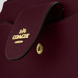 COACH Poppy Crossbody Bag Dark Wine CCK65