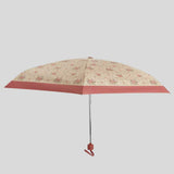 COACH Uv Protection Mini Umbrella With Floral Print Sand Multi CCS84