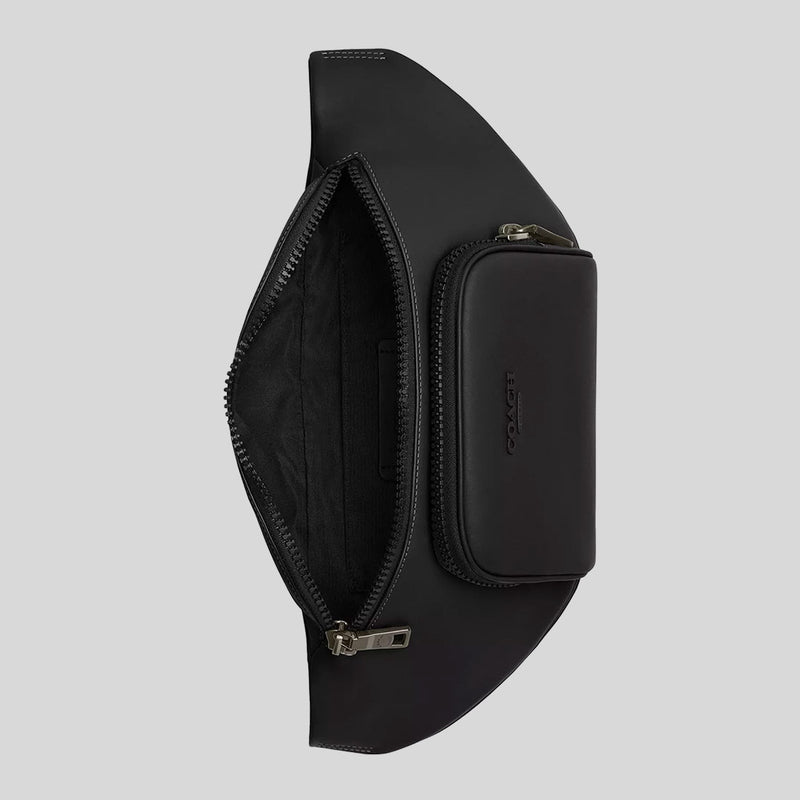 COACH Racer Belt Bag Black CT754
