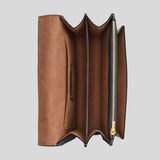 COACH Klare Crossbody Bag In Signature Canvas Tan/Black CV978