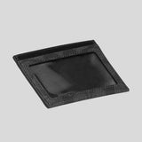 COACH Slim Id Card Case In Signature Canvas Charcoal/Black CW366