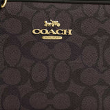 COACH Mini Jamie Camera Bag In Signature Canvas Walnut/Black CY752