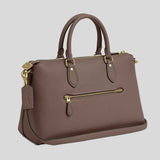 COACH Georgia Satchel Bag Dark Stone CR156