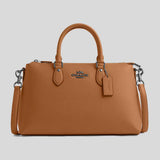 COACH Georgia Satchel Bag Light Saddle CR156
