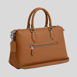 COACH Georgia Satchel Bag Light Saddle CR156