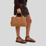 COACH Georgia Satchel Bag Light Saddle CR156