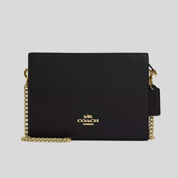 COACH Slim Crossbody Bag Black CR238
