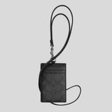 COACH ID Lanyard In Signature Canvas Charcoal CU476
