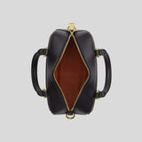 COACH Satchel Crossbody Bag In Signature Canvas Walnut/Black CW197