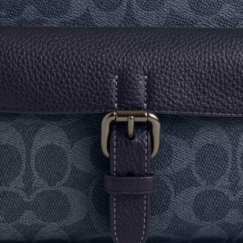 COACH Warner Crossbody Bag In Signature Canvas Denim/Midnight CW217