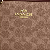 COACH Mini Jamie Camera Bag In Signature Canvas Tan/Brown CY752