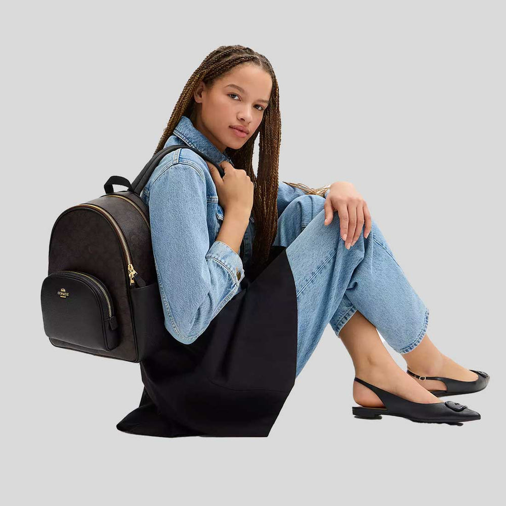 【即発】コーチ SIG COURT BKPK CZ176 IMXAQ COACH® Outlet | Court Backpack In Signature Canvas
