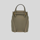 Salvatore Ferragamo Calf Leather Small Gancini Crossbody Bag/Backpack Verde Olive 0755108