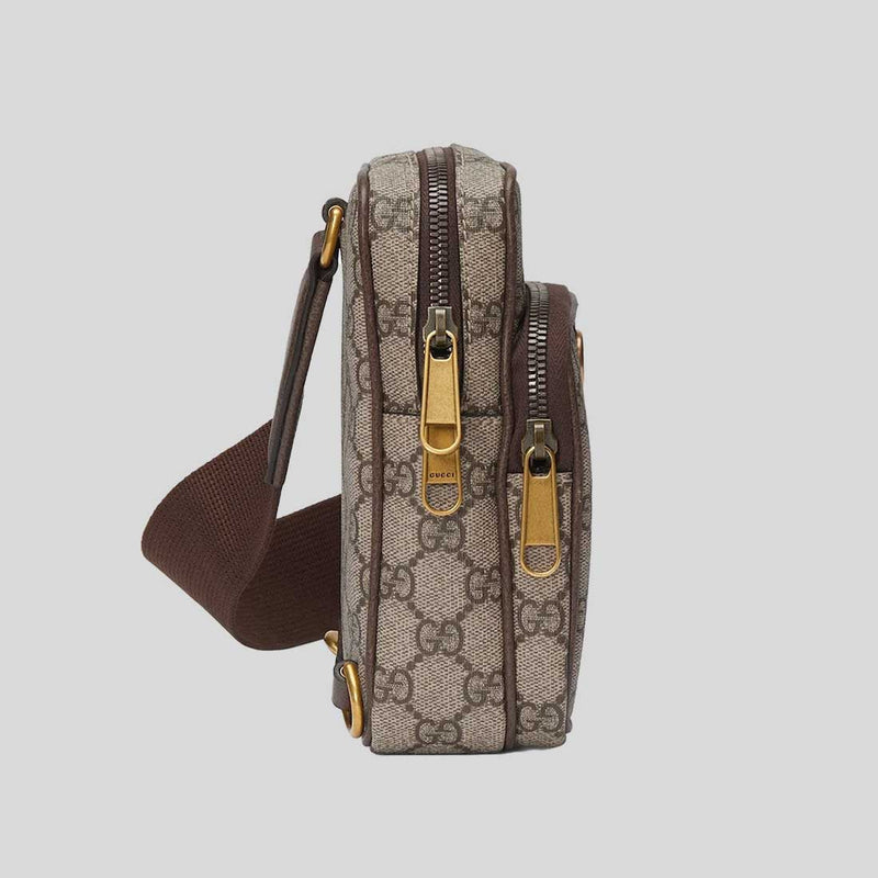 GUCCI Ophidia GG Mini Shoulder Bag Beige Ebony 752565