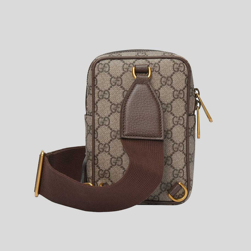 GUCCI Ophidia GG Mini Shoulder Bag Beige Ebony 752565