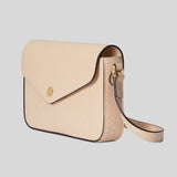 GUCCI Gilbert Calf Mini Shoulder/Crossbody Bag Beige 772794