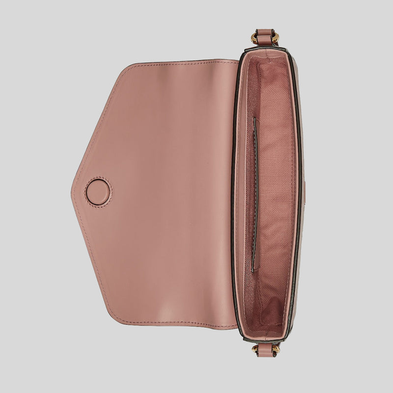 GUCCI Gilbert Calf Mini Shoulder/Crossbody Bag Dusty Rose 772794