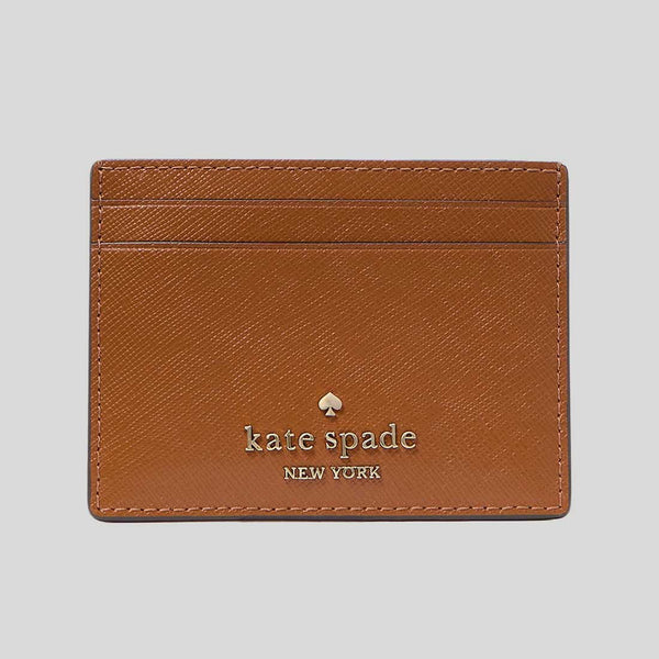 KATE SPADE Madison Small Slim Card Holder Cavern Clay KI368