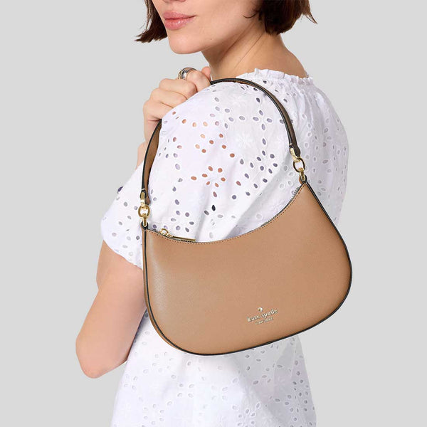 KATE SPADE Paige Convertible Crossbody Bag Light Fawn KK983