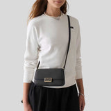 KATE SPADE Reegan Mini Flap Crossbody Bag Black KM532