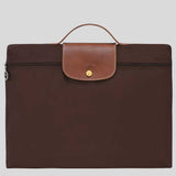 Longchamp Le Pliage Original Briefcase Ebony L2182089 lussocitta lusso citta