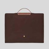 Longchamp Le Pliage Original Briefcase Ebony L2182089