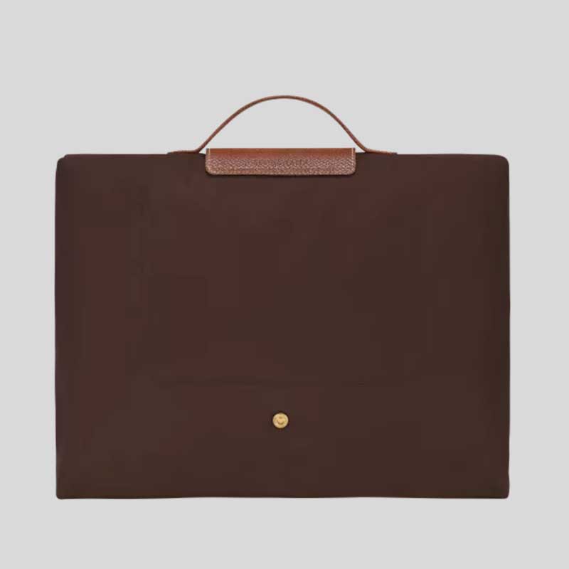 Longchamp Le Pliage Original Briefcase Ebony L2182089