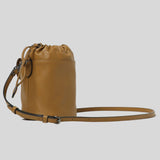 LONGCHAMP Le Pliage Extra XS Leather Bucket Bag Tabac 10317987