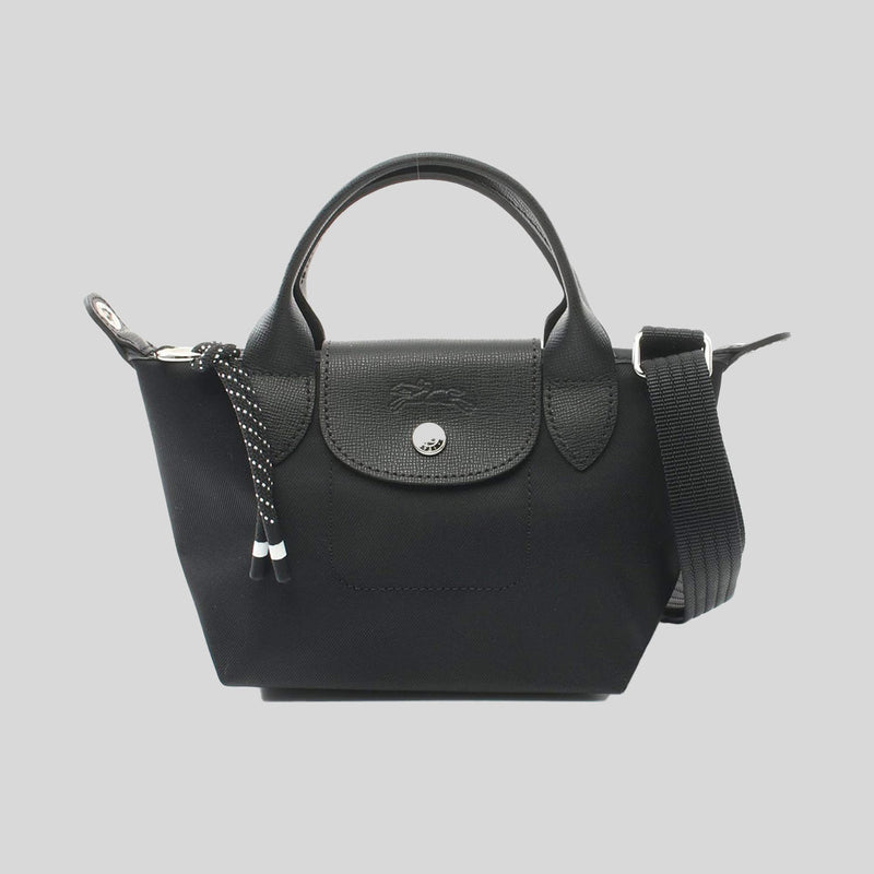 LONGCHAMP Le Pliage Energy XS Handbag Black L1500HSR lussocitta lusso citta