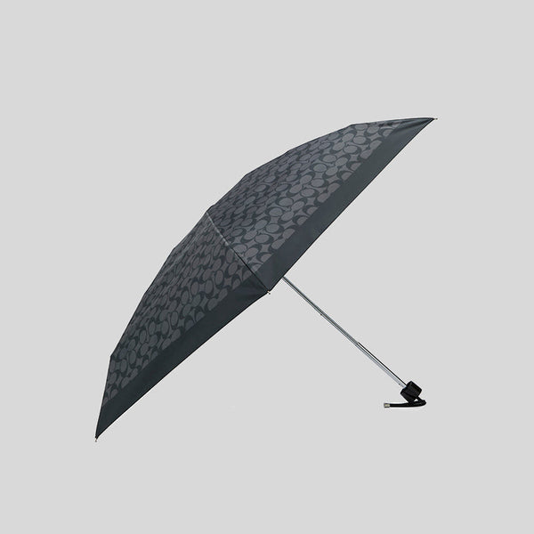 Coach Uv Protection Signature Mini Umbrella C4322 Graphite