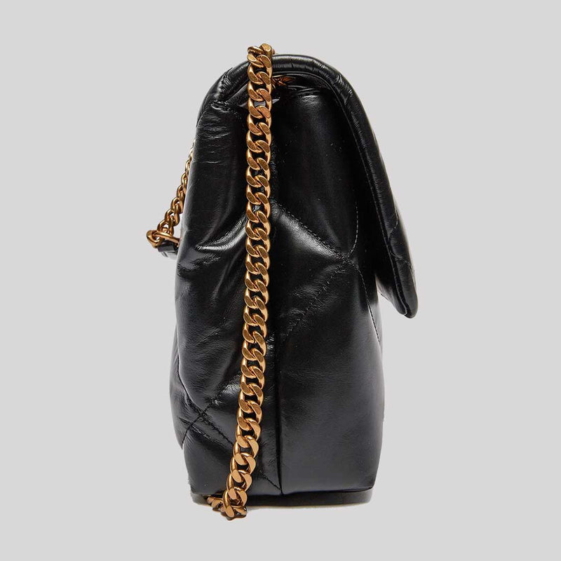 TORY BURCH Kira Diamond Quilt Convertible Shoulder Bag Black 154704